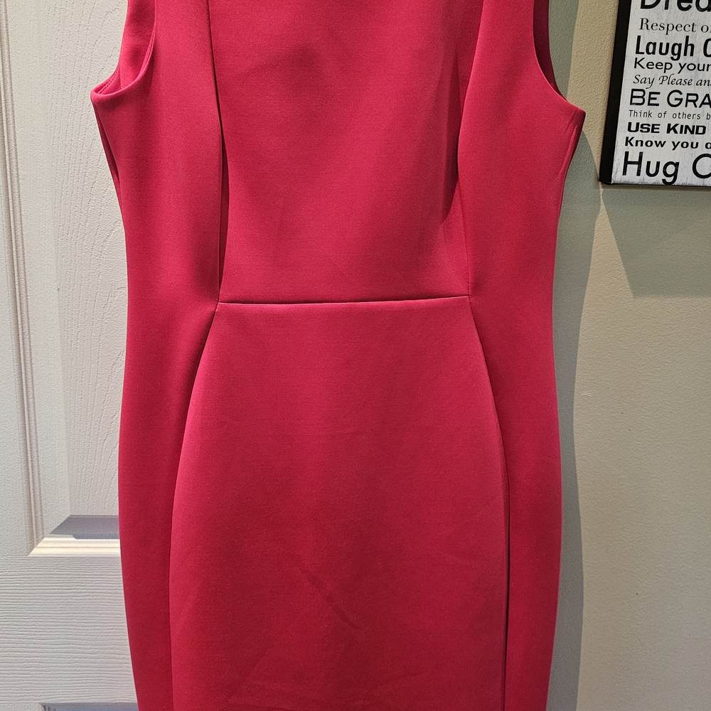 Calvin Klein Vibrant Pink Mini Dress